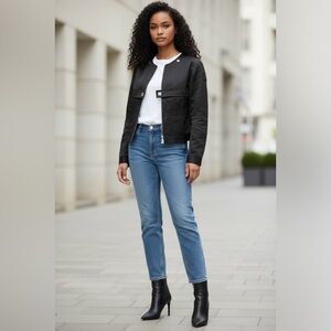 CHANEL Black Jacket 🖤2003🤍 Authenticated